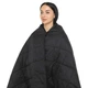 Одеяло мультифункциональное 3в1 с чехлом CAMPING MULTIFUNCTIONAL PUFFY BLANKET 4Monster 450 г 175x140 см Нейлон Утиный пух черный C-PBF-140 - изображение 5