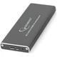 Зовнішня кишеня Gembird для підключення SSD M.2, USB 3.0, алюміній, Black (EE2280-U3C-01) - зображення 1