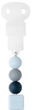 Zawieszka do smoczka Nattou Silicone Niebieska 25 cm 877336 (5414673877336) - obraz 2