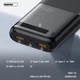 Павербанк REMAX RPP-72 20000mAh 22.5W 2USB/1Type-C Портативный внешний аккумулятор PowerBank с быстрой зарядкой Black - изображение 2