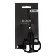 Ножиці ZiBi 5024 17см BLACK, пласт. ручки, чорні (12) /ZB.5024/ - изображение 1