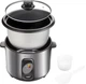 Рисоварка Sencor SRM1550SS, 500Вт, чаша-1,5л, електр. керування , знімна кришка, нерж. сталь, сірий - зображення 5