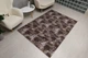Килим з прогумованою основою Soft 1.5х2.2 м. Корчневий 11147-1 - зображення 3