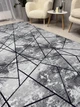 Ковер с прорезиненой основой Soft 1.6х2.3 м. Серый 10384-6 gray - изображение 5