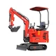 Миниэкскаватор дизельный GTM G-Tex 1000 (7.5 кВт, 10.2 л.с., до 1.71 м, 1000 кг) - изображение 1