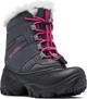 Детские зимние ботинки для девочки Columbia Rope Tow III Waterproof Snow Dark/Grey/Haute/Pink 33 серые (BC1323-089) 33 - изображение 1