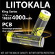 Акумулятор 18650 із захистом, 4000 мАг LiitoKala King4000-PCB - зображення 4
