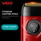 Набор VGR STEPLERSS RPO 4 IN 1 RED, машинка для стрижки, триммер, электробритва, фен - изображение 6