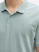 Поло длинное мужское Tom Tailor 1045587-28129 2XL Голубое (4068128239401) - изображение 4