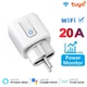 Розумна Wi-Fi розетка 20А, біла - зображення 6