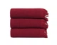 Набор полотенец Lotus Home - Rius red красный 30*50 (3 шт.) - изображение 2