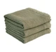 Набор полотенец Lotus Home - Rius olive оливковый 30*50 (3 шт.) - изображение 1