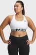 Жіночий білий топ UA HG Mid Branded Under Armour SM 1383544-100 - зображення 1