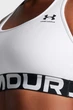 Жіночий білий топ UA HG Mid Branded Under Armour SM 1383544-100 - зображення 5