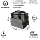 Термосумка Tribe Cooler 10 л Серая T-IF-0009-grey - изображение 12