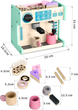 Cukiernia z ekspresem do kawy Ricokids 785100 Miętowa (5903890613259) - obraz 10