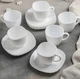 Чайний сервіз Luminarc Carine Lotusia White Q0881 (220мл) 12пр - зображення 1