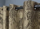 Комплект штор на люверсах VR-Textil Парча № 1775ш Бежевый с венге 155х270 см 2 шт (37-0259) - изображение 6