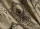 Комплект штор на люверсах VR-Textil Парча № 1775ш Бежевый с венге 155х270 см 2 шт (37-0259) - изображение 7