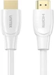 Kabel Unitek HDMI - HDMI 2.0 4K 60Hz 10m White (C11090AWH01-10M) - obraz 1