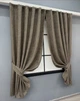 Комплект коротких штор VR-Textil Жакард Viva Marmo № 1782ш Какао 130х170 см 2 шт (35-0370) - зображення 2