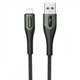 Быстрый заряд для устройств Apple SkyDolphin S01L Lightning кабель 1 м зеленый - изображение 1
