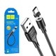 Магнитный кабель Hoco X52 USB Type C черный - изображение 4