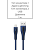 Кабель для зарядки и синхронизации SkyDolphin S01L Lightning USB кабель 1 м синий - изображение 2
