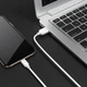 Зарядный кабель Borofone BX14 Lightning to USB 3 м 2.4A для iPhone и устройств iOS белый - изображение 5