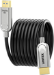Кабель Unitek HDMI - HDMI 2.0 4K 60Hz 15m Silver-Black (C11092ASL01-15M) - зображення 4