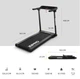 Складная беговая дорожка для дома Zipro Pacto до 130 кг полотно 124,5 x 44,5 см USB Bluetooth Амортизация VibGuardPro - изображение 11