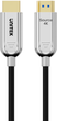 Кабель Unitek HDMI - HDMI 2.0 4K 60Hz 40m Silver-Black (C11092ASL01-40M) - зображення 2