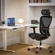 Крісло Mealux Q1 Air Black (арт. HF-Q1 M/B) - зображення 2