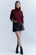 Джемпер H&M 271229911 L Бордовий - зображення 3