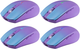 Mysz Defender Mystery MM-301 LED Wireless/Bluetooth 4D Violet (4745090825442) - obraz 6