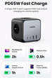 Ładowarka do Ugreen CD268 4xUSB 65W DigiNest Cube (2xUSB-C+2xUSB-A) (6957303861132) - obraz 9