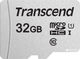 Карта памʼяті Transcend MicroSDHC 300S 32GB Class 10 UHS-I U1 no adapter (TS32GUSD300S) - зображення 1