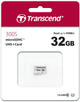 Карта памʼяті Transcend MicroSDHC 300S 32GB Class 10 UHS-I U1 no adapter (TS32GUSD300S) - зображення 2