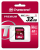 Карта памʼяті Transcend SDHC 32GB Class10 UHS-I 400X (TS32GSDU1) - зображення 2
