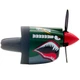 Автомобільний ароматизатор BauTech у вигляді винищувача P-40 Warhawk Зелений (1016-135-00) - зображення 9