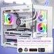 Корпусный вентилятор UPSIREN UF-1 PRISM 4 PRO White 120 мм 4-pin PWM 5V 3-pin ARGB Белый (1016-141-01) - изображение 5