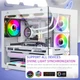 Корпусный вентилятор UPSIREN UF-1 PRISM 4 PRO Black 120 мм 4-pin PWM 5V 3-pin ARGB Чёрный (1016-141-00) - изображение 5