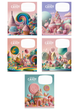 Комплект 5 шт. учнівських зошитів Candy world. Зошит Школярик 12 арк. у клітинку 3266 4820006470432 - изображение 1
