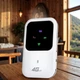 Портативный модем M80-5 с LED-дисплеем 4G Wi-Fi роутер 2400mAh 300Mbps Белый - изображение 5