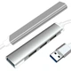USB 3.0 хаб UHUB Silv На 4 порта - изображение 3