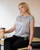 Блуза INEDIT 0107 Grey XS - изображение 6
