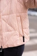 Женская демисезонная куртка «Blush Comfort» Lusskiri XL персиковая 557952 - изображение 3