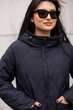 Женская демисезонная куртка «Noir Check» Lusskiri S черная 759752 - изображение 4