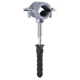 Хомут в сборе CR 1/2″ (20-23мм) с винтом-шурупом 8*80 и дюбелем в уп., серый - изображение 4