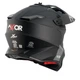 Мотошлем AXOR X-Cross SC Black/Red Матовый, размер M. - изображение 7
